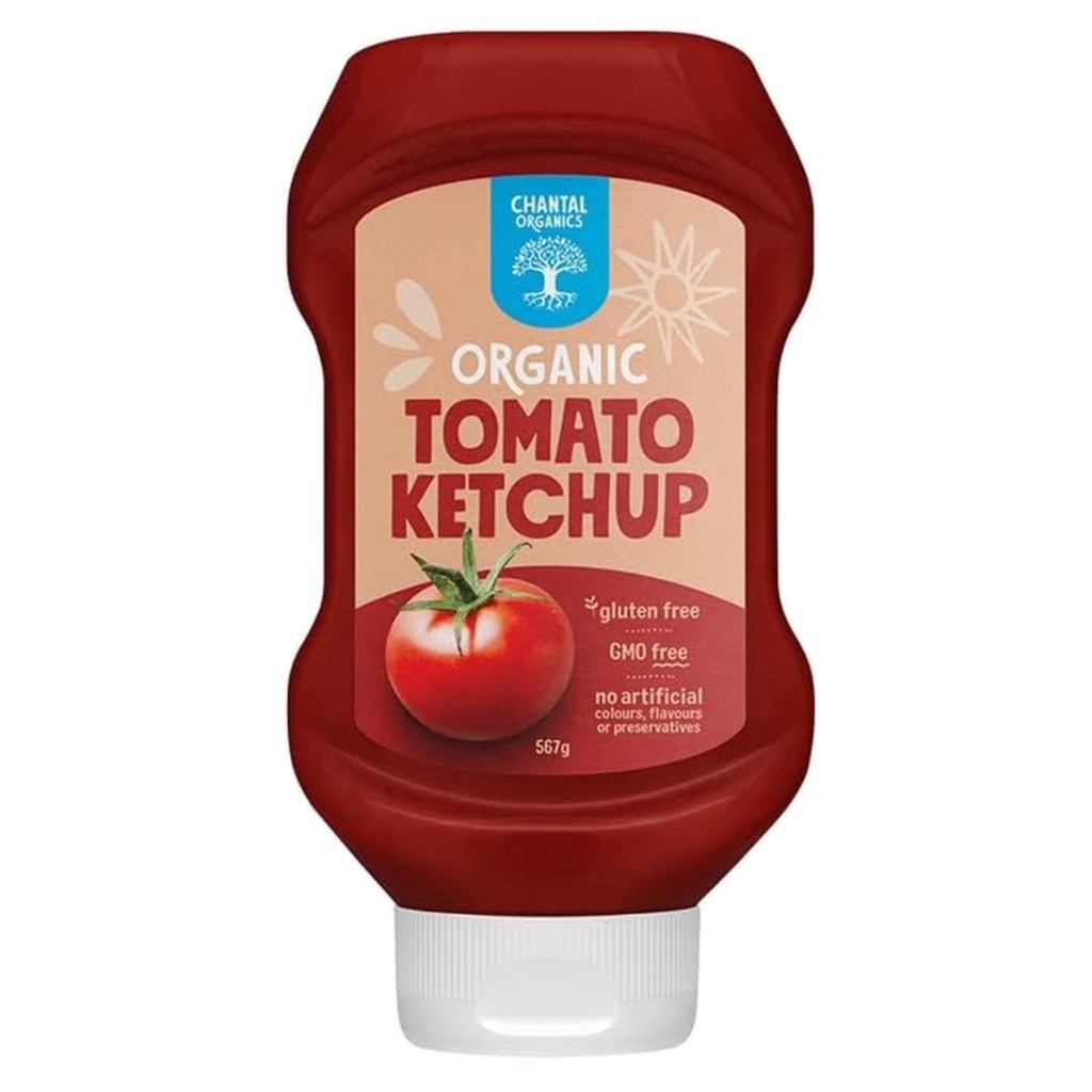 CHANTAL ORGANICS | Organic Tomato Ketchup Squeeze 567g
