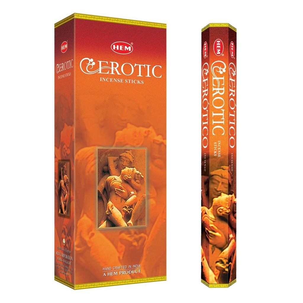 HEM | Incense Hex EROTIC - 1 pack /20sticks or 1 bx /6packs