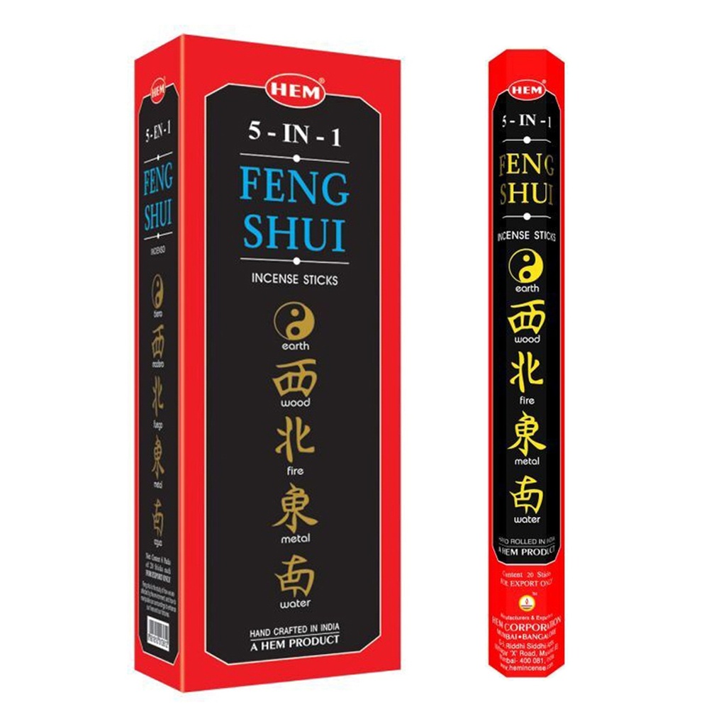 HEM | 风水五合一香棒 6盒20支盒裝
