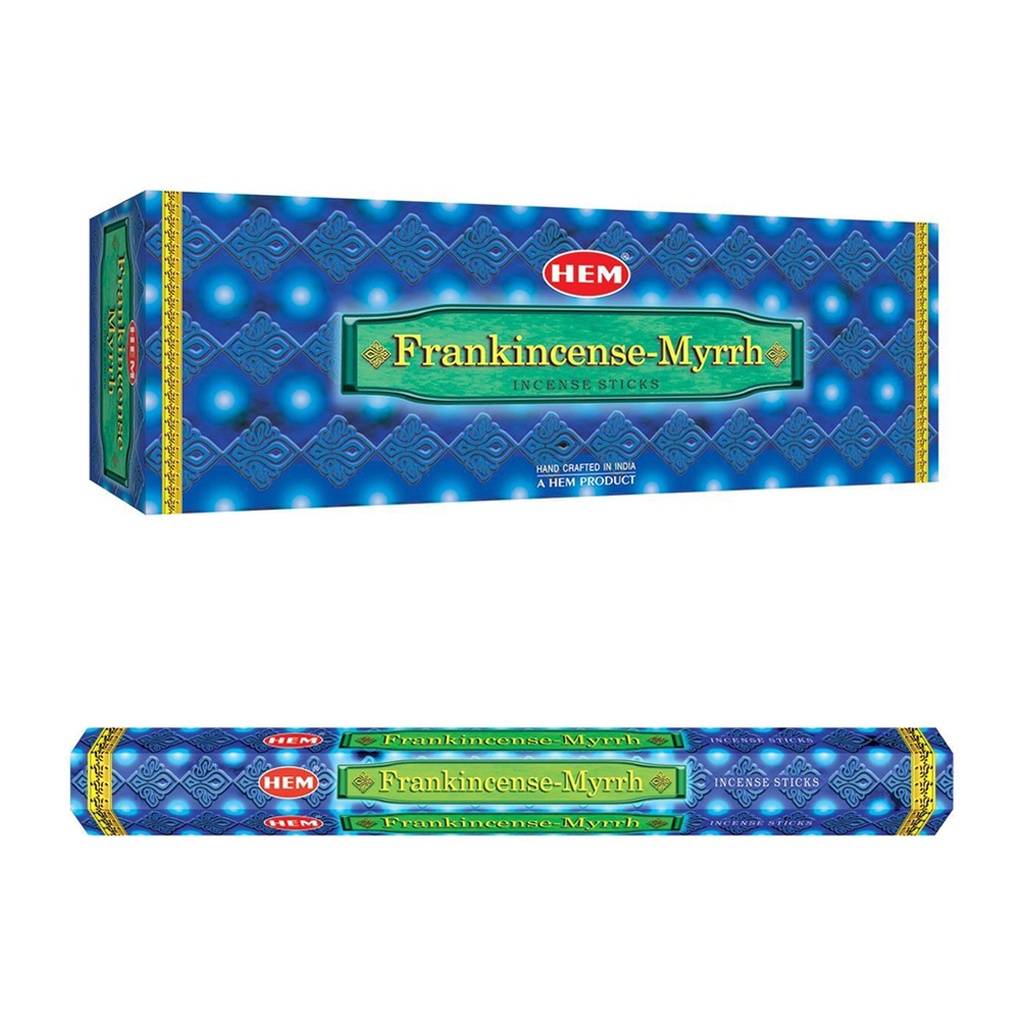 HEM | Incense Hex FRANK MYRRH - 1 pack /20sticks or 1 bx /6packs