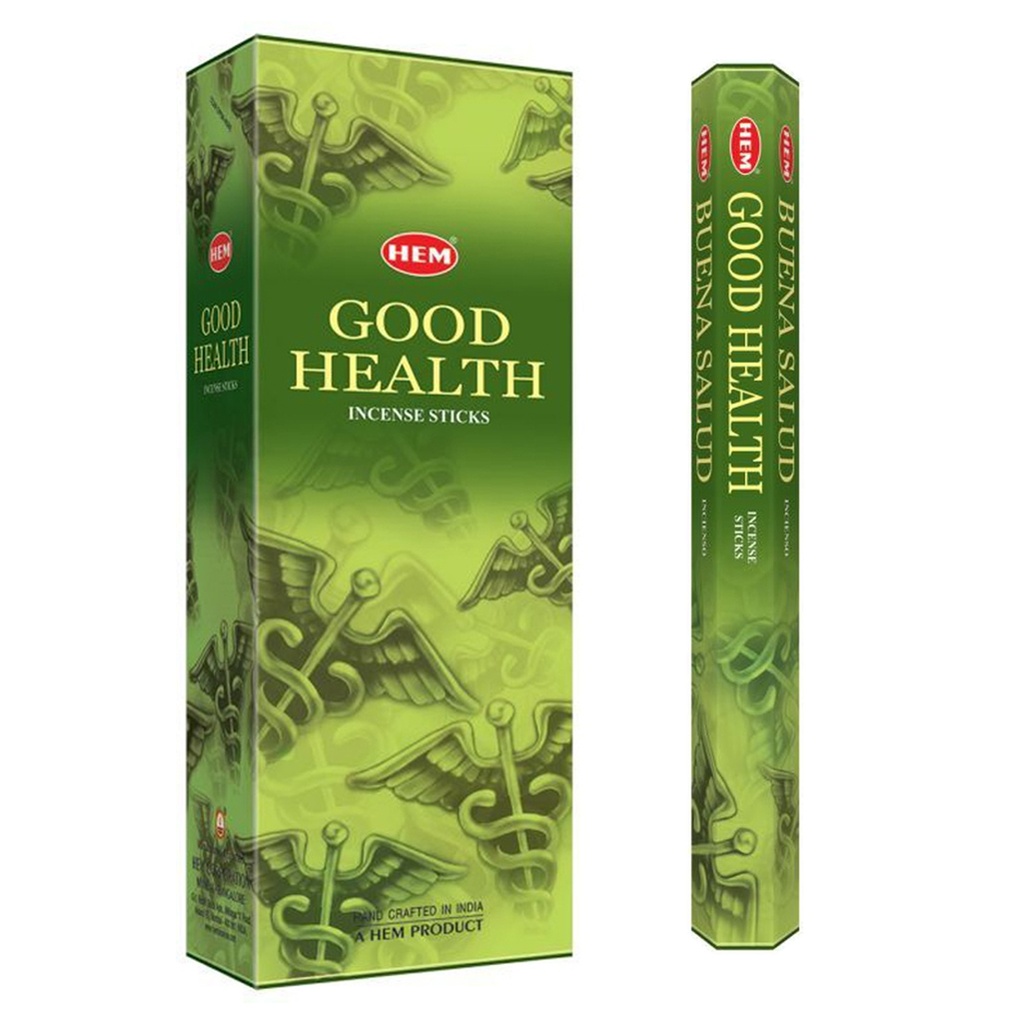 HEM | Incense Hex GOOD HEALT - 1 pack /20sticks or 1 bx /6packs
