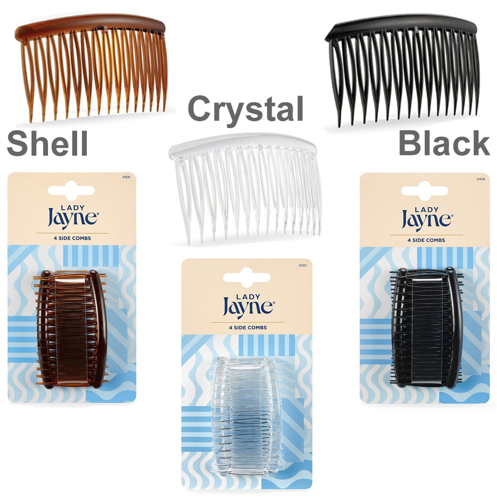 LADY JAYNE | Side Combs - 4 Pk