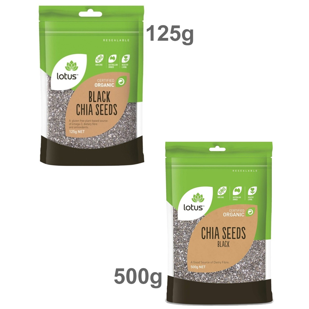 LOTUS | Chia Seeds Black Organic