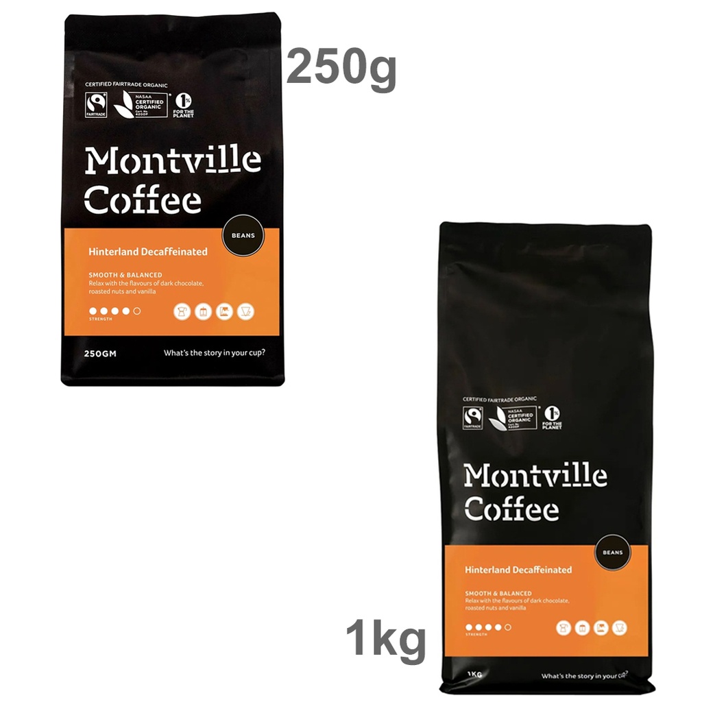 MONTVILLE COFFEE | 无咖啡因咖啡豆 背地混合