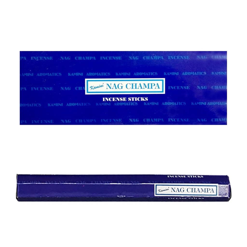 KAMINI | Incense Hex NAG CHAMPA Masala - 1 pack /20sticks or 1 bx /6packs
