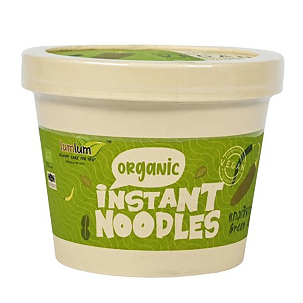 LUM LUM | Organic Instant Noodle Green Curry 70g