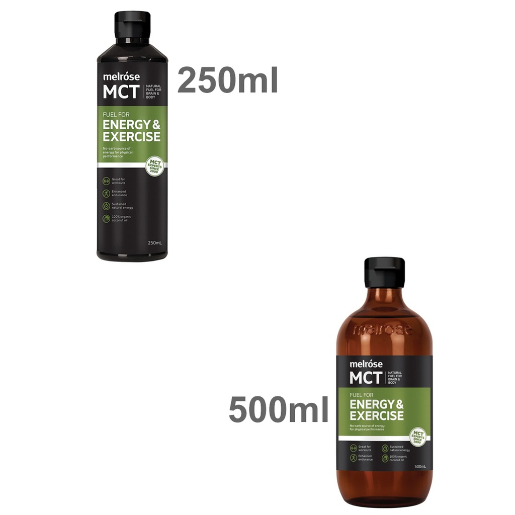 MELROSE | MCT Oil Fuel For Energy & Exercise
