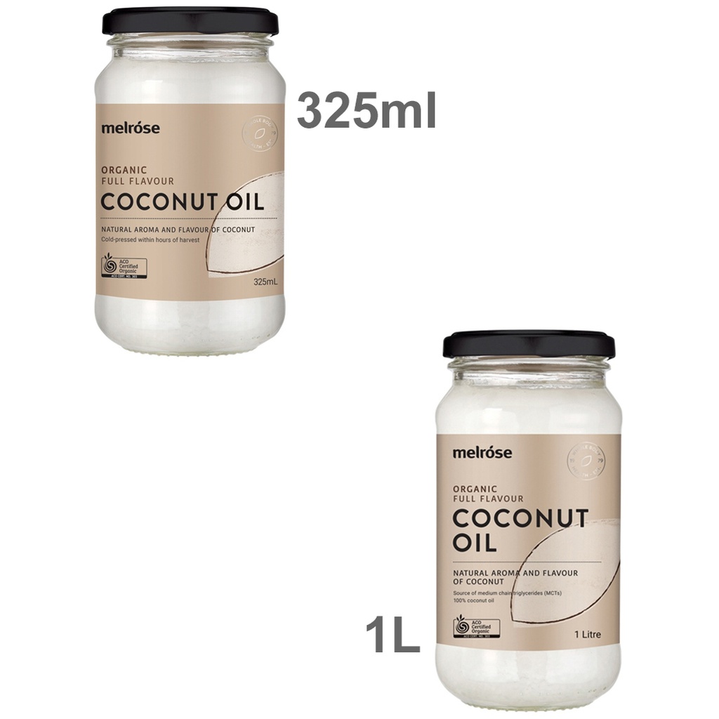 MELROSE | Organic Coconut Oil Full Flavour
