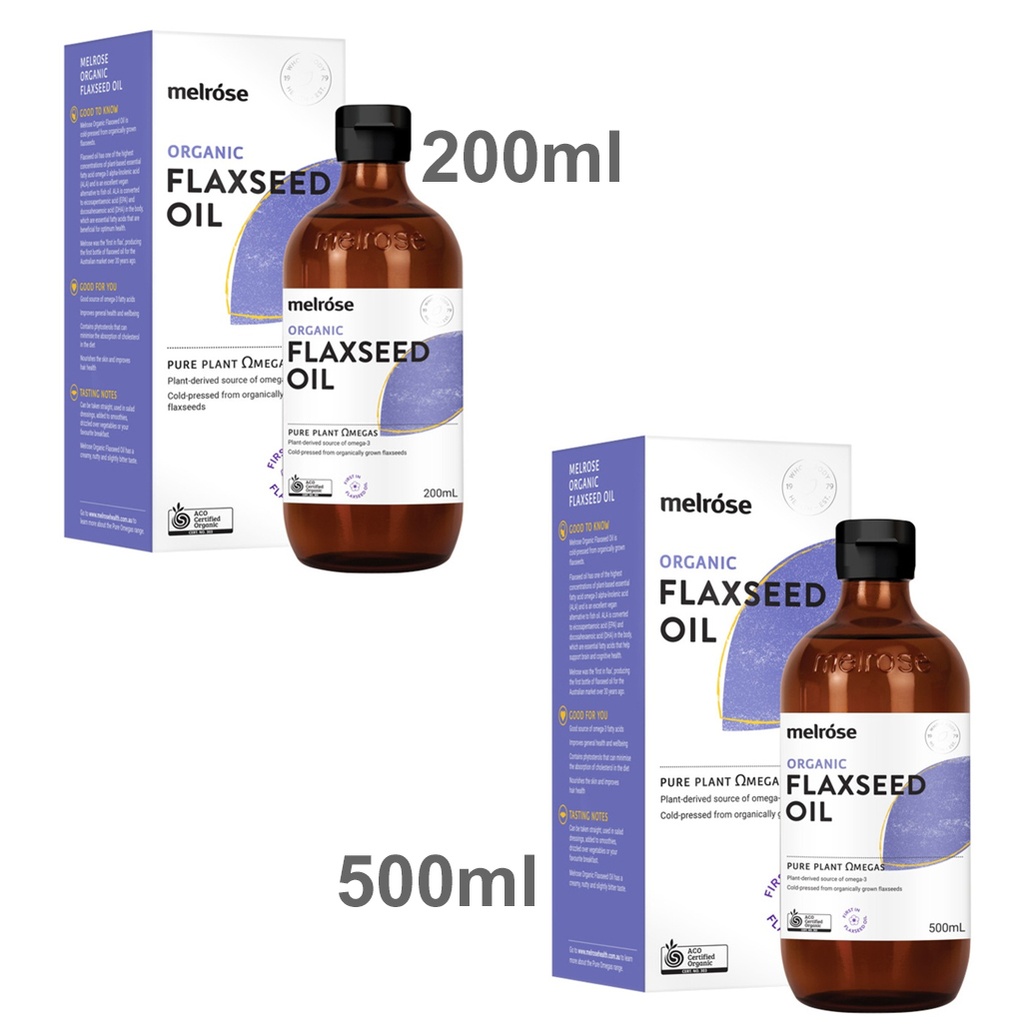 MELROSE | Organic Flaxseed Oil