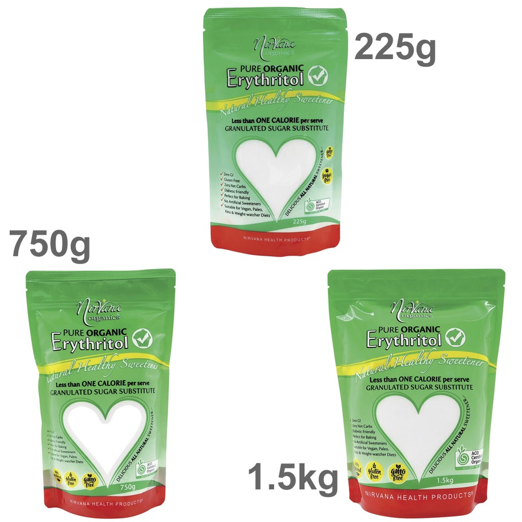 NIRVANA ORGANICS | Erythritol Pure Organic