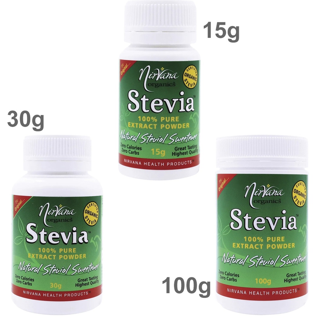NIRVANA ORGANICS | 甜菊 100% 純萃取粉