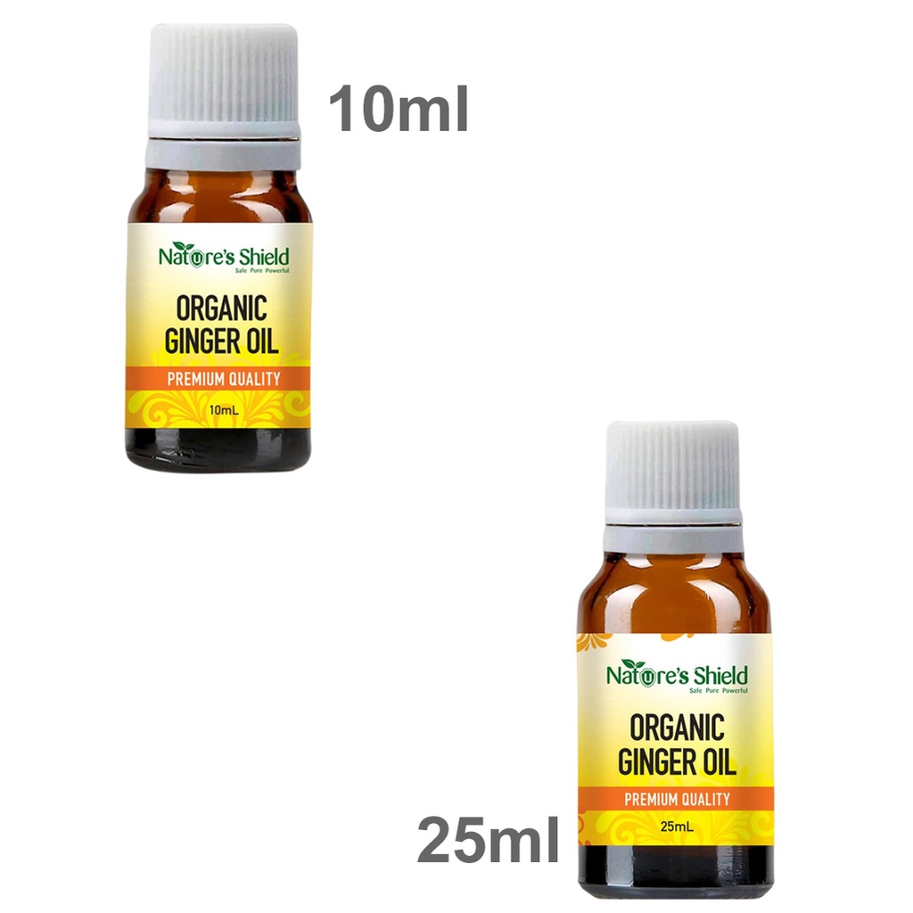 NATURE'S SHIELD | Organic Essential Oil Ginger