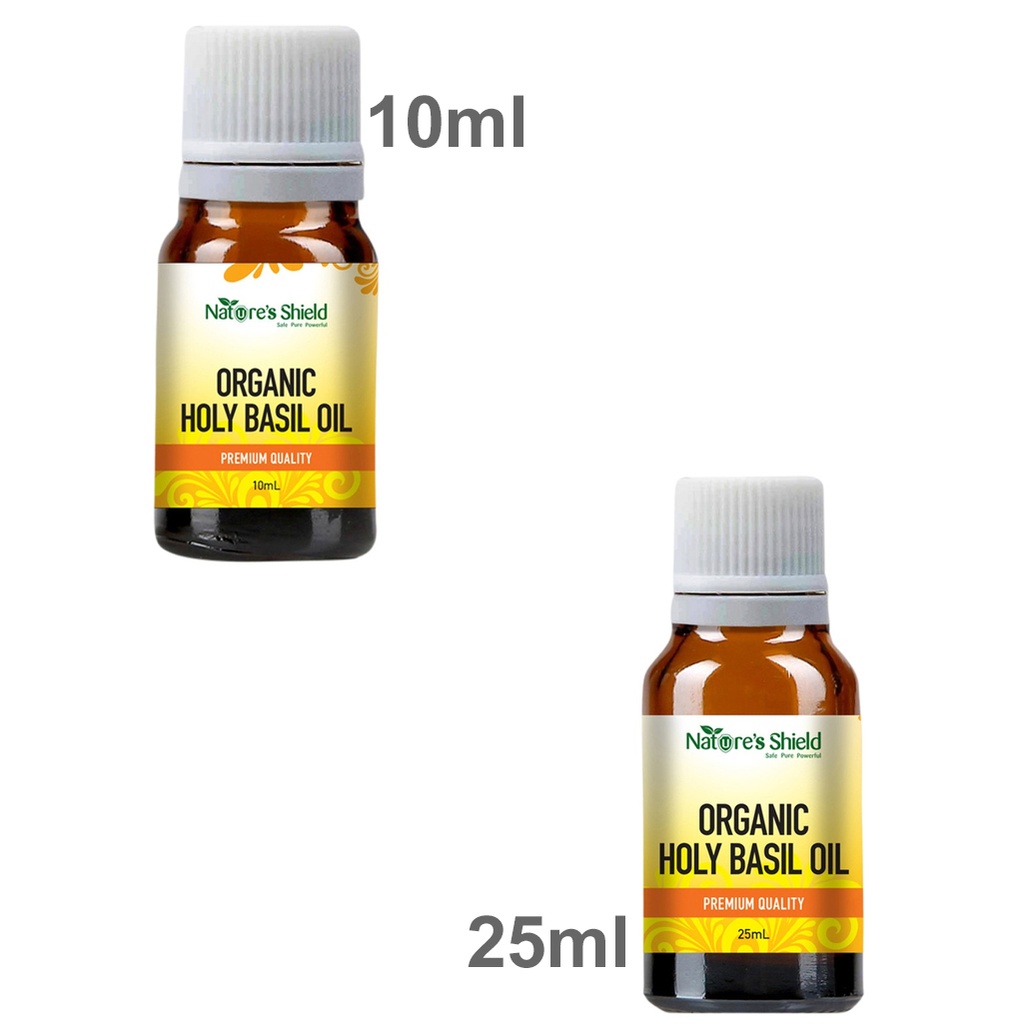 NATURE'S SHIELD | Organic Essential Oil Holy Basil
