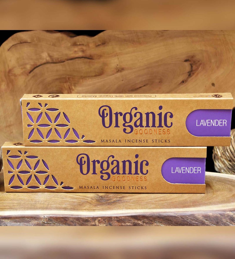 ORGANIC GOODNESS | 马萨拉香薰 薰衣草, 每盒15克