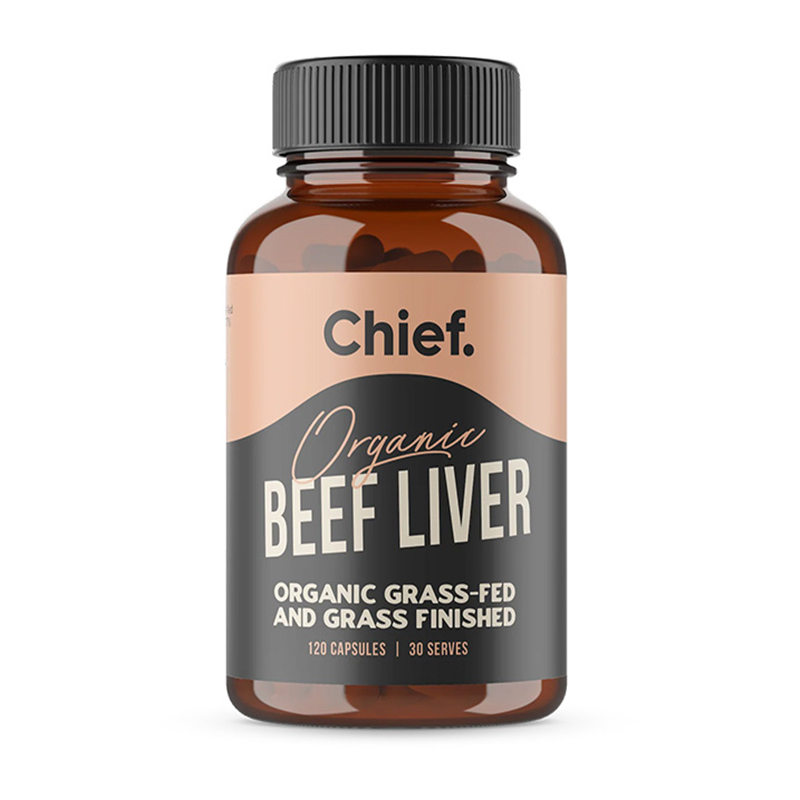 CHIEF | Organic Beef Liver 120 Capsules