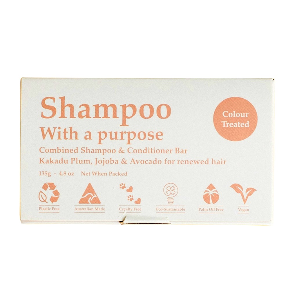 SHAMPOO WITH A PURPOSE | 洗发护发二合一固体皂 O.G. 全发质适用 135克