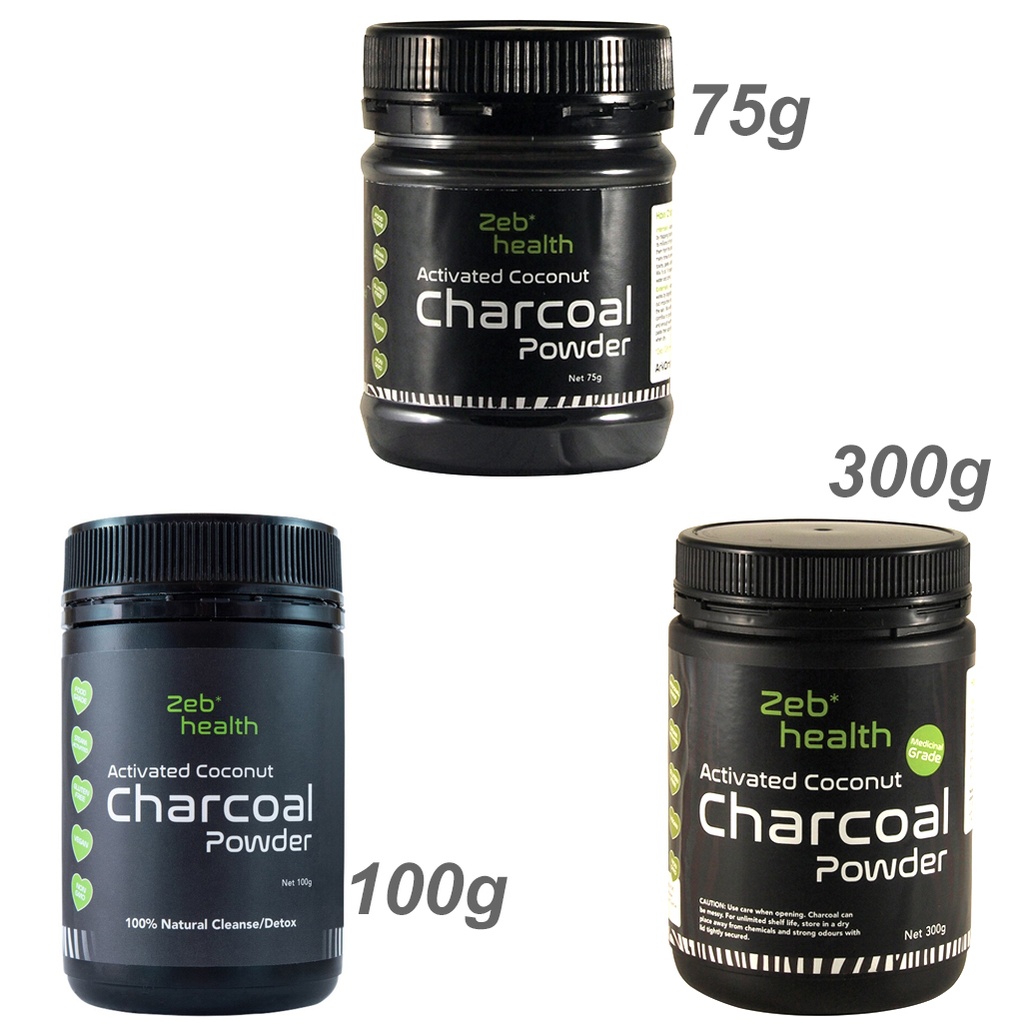 ZEB HEALTH | Activated Coconut Charcoal Powder