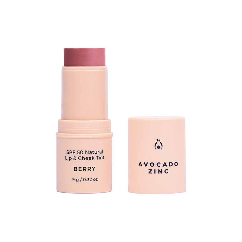 AVOCADO ZINC | SPF50 Natural Lip & Cheek Tint - Berry 9g