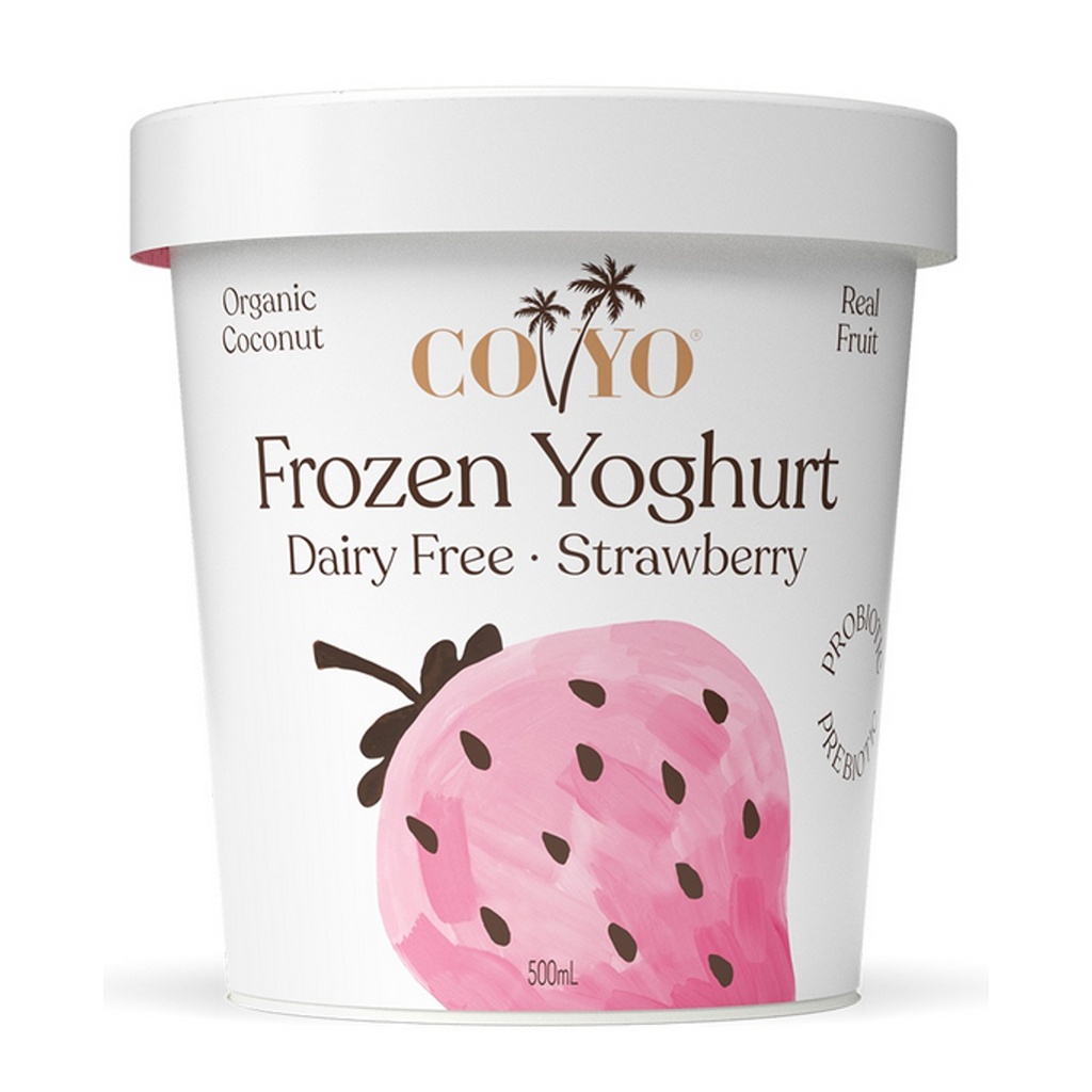 COYO｜草莓椰子雪糕乳酪 - 500毫升