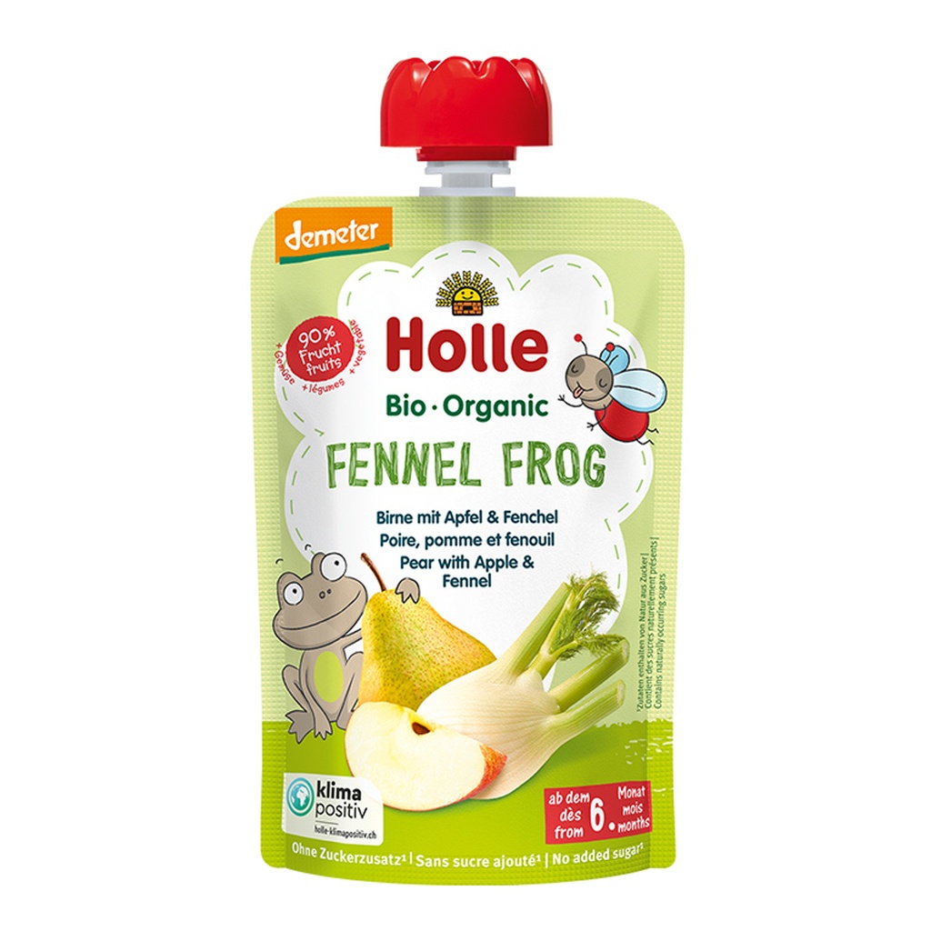 HOLLE | Fennel Frog - Pear with Apple & Fennel 100g
