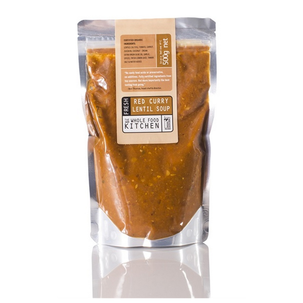 THE WHOLEFOOD KITCHEN｜有機紅扁豆湯 500g