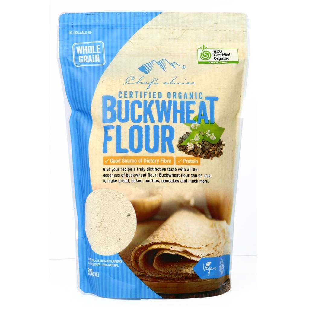 CHEF'S CHOICE | Organic Buckwheat Flour, 500g