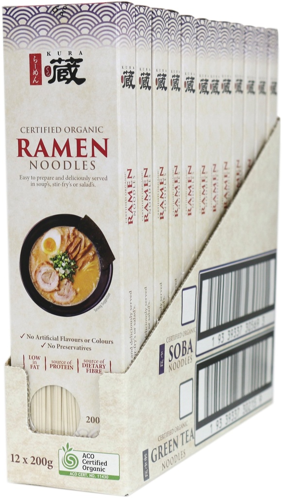 KURA ORGANIC | 有机拉面 200g