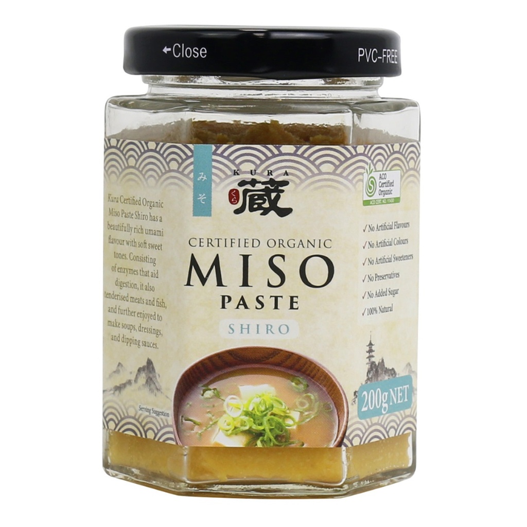 KURA ORGANIC | 有機白味噌 200g