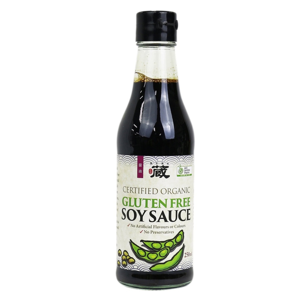 KURA ORGANIC | 有機無麩質醬油 250ml