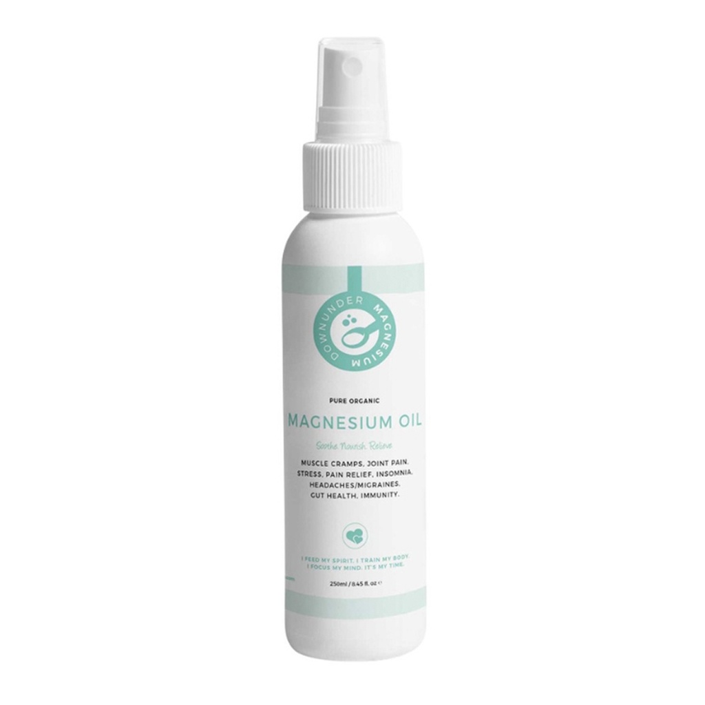 DOWNUNDER MAGNESIUM | Pure Organic Magnesium Oil Spray, 250ml