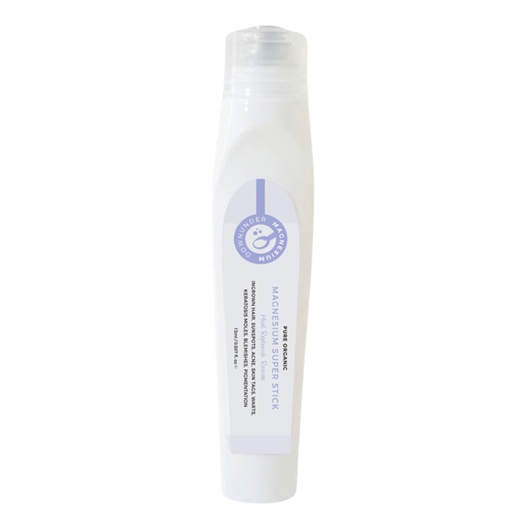 DOWNUNDER MAGNESIUM | Pure Organic Magnesium Super Stick (Roll On), 15ml