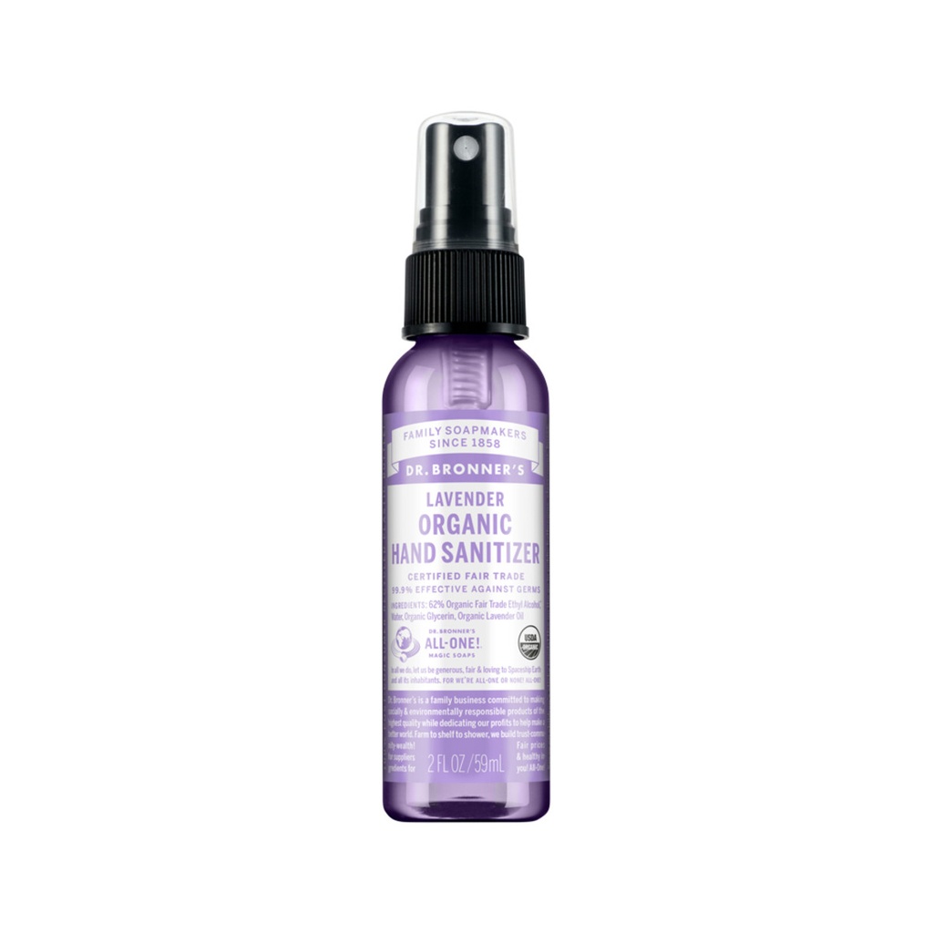DR. BRONNER'S | Organic Hand Sanitizer Lavender, 59ml