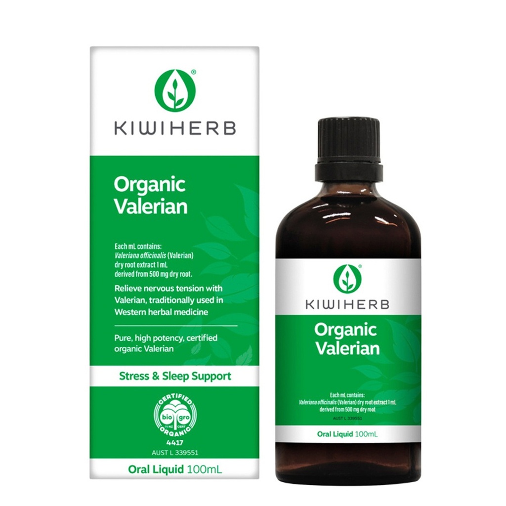 KIWIHERB | 有機瓦勒里安口服液, 100g