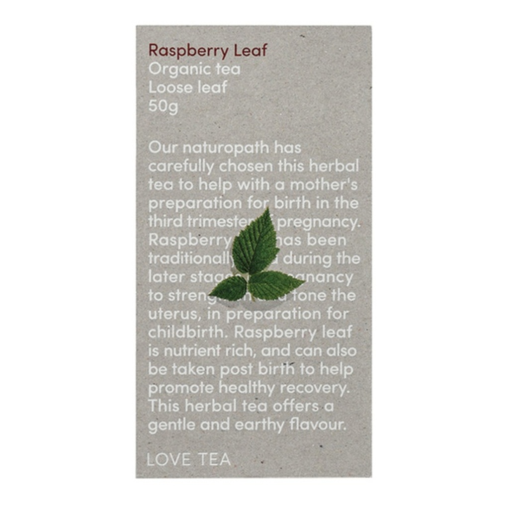 LOVE TEA | 有機覆盆子葉茶 散裝茶葉 50g