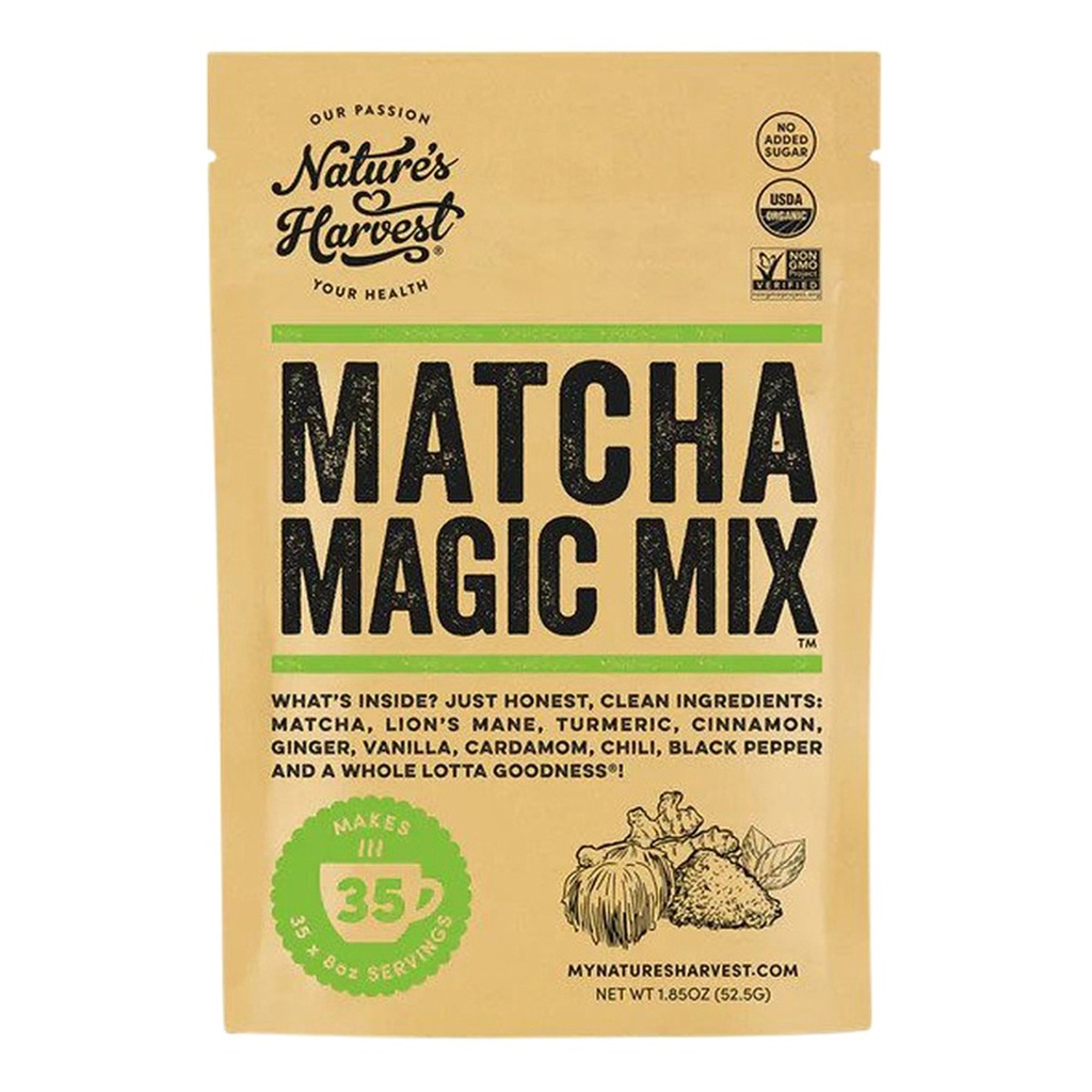 NATURE'S HARVEST | Organic Matcha Magic Mix 52.5g