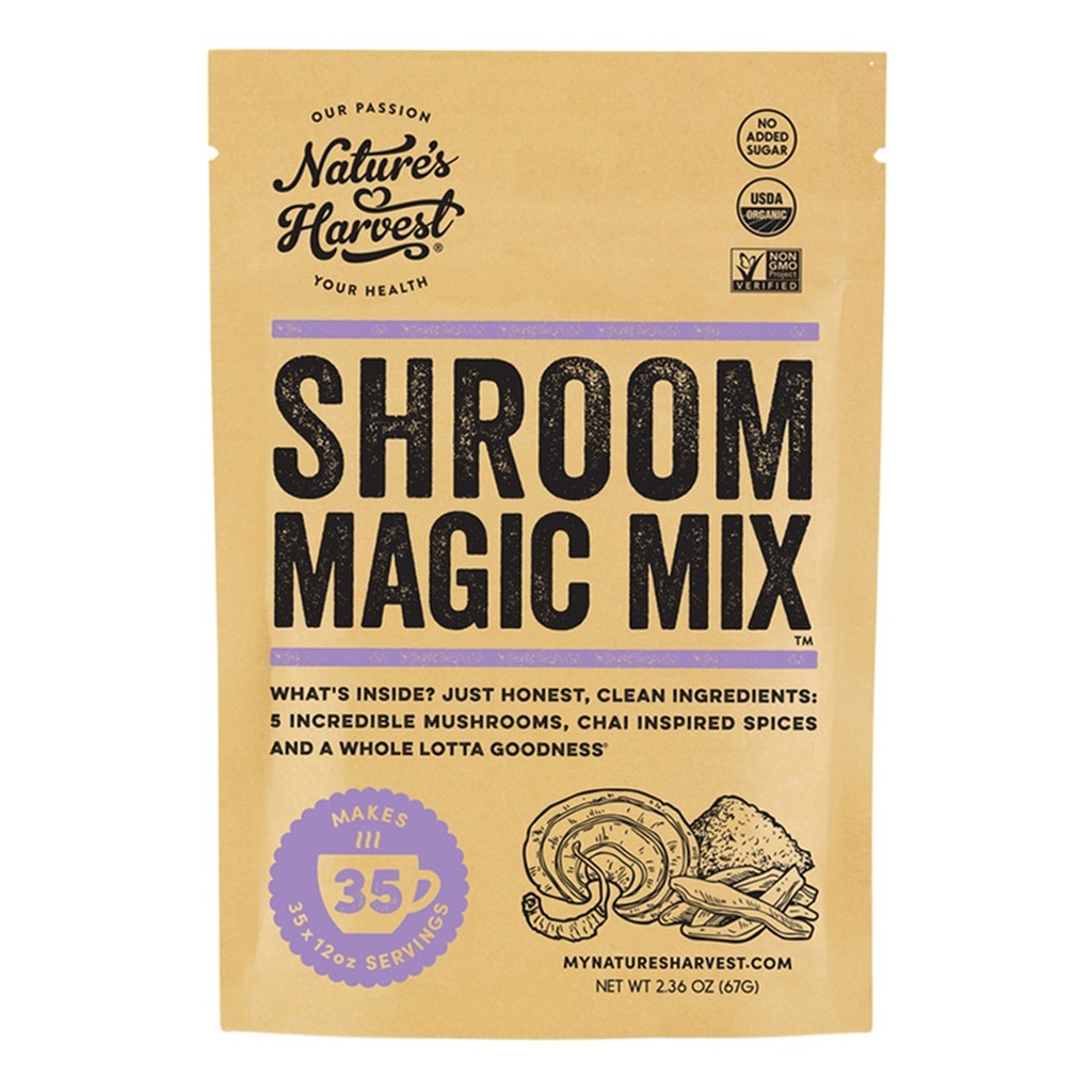 NATURE'S HARVEST | Organic Shroom Magic Mix 67g