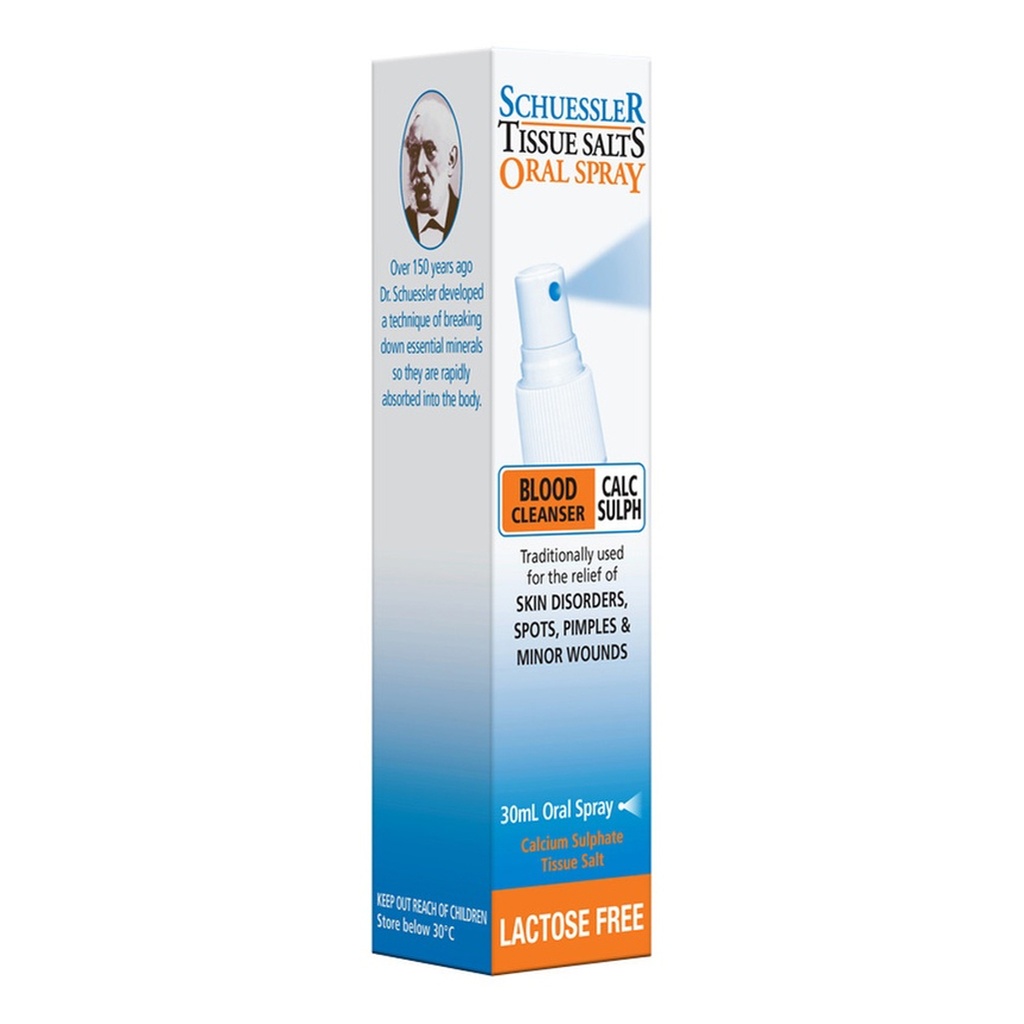 MARTIN & PLEASANCE | Schuessler Tissue Salts Calc Sulph (Blood Cleanser) Spray 30ml