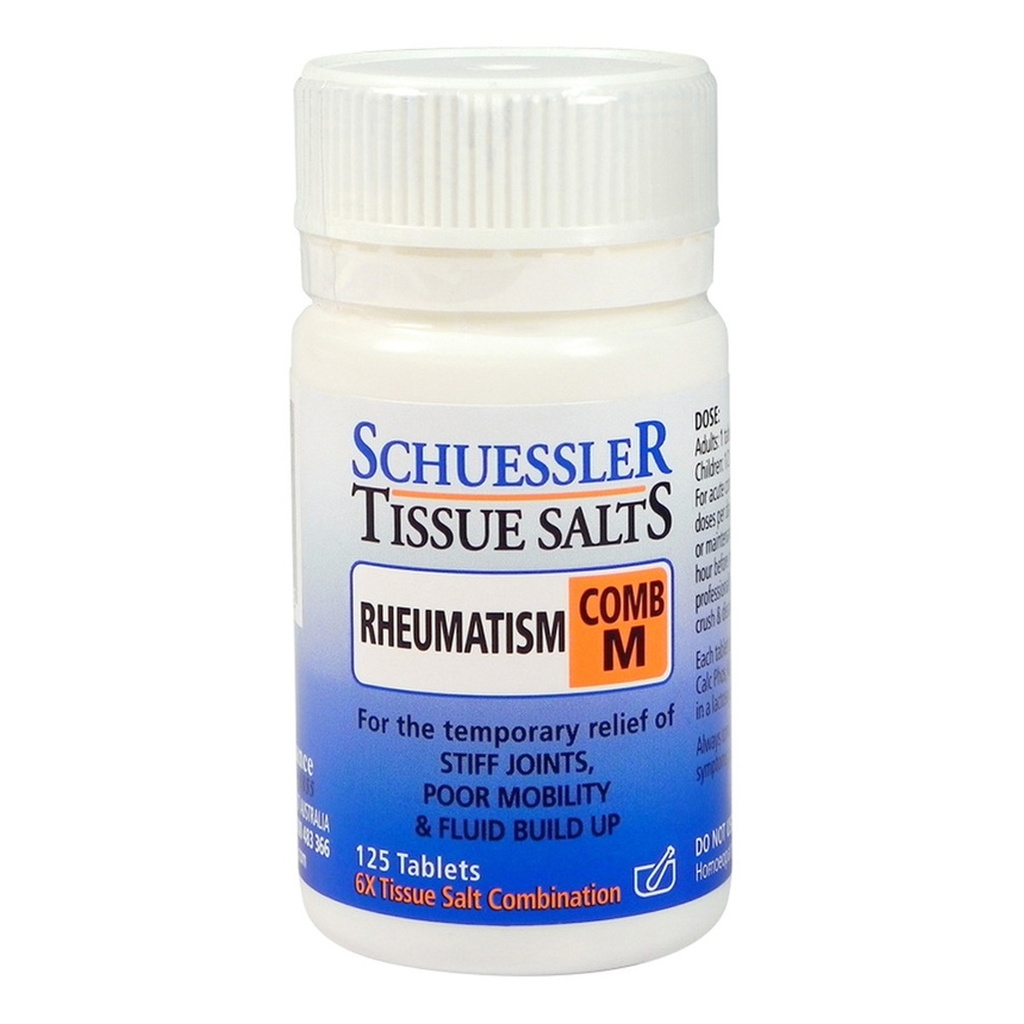 MARTIN & PLEASANCE | Schuessler Tissue Salts Comb M (Rheumatism) 125t