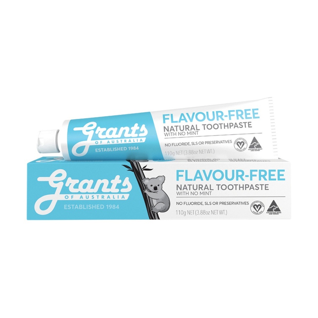 Grants Of Australia 天然無味無薄荷牙膏 110 克