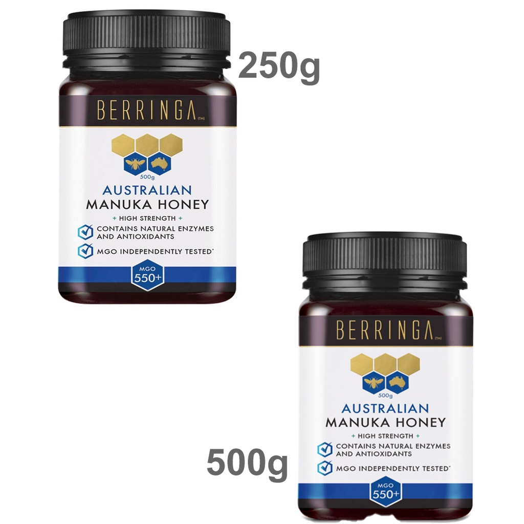 BERRINGA | 澳洲麥盧卡蜂蜜 高強度 (MGO 550+)