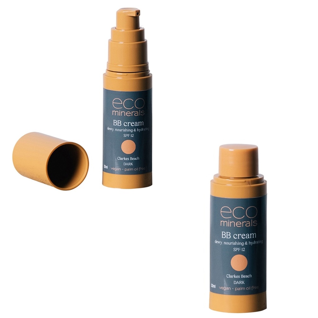 ECO MINERALS | Cream SPF 12 Clarkes Beach Dark, 32ml