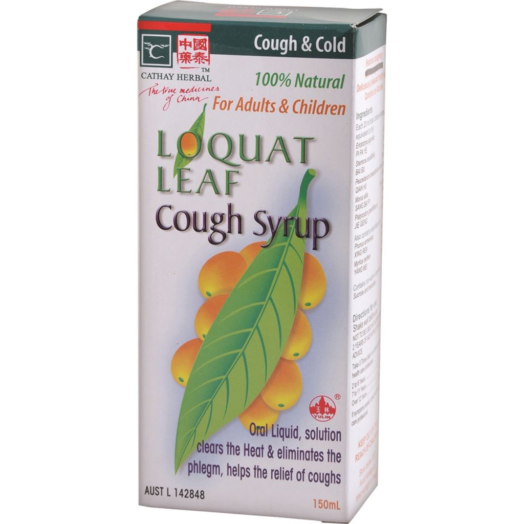 CATHAY HERBAL | Loquat Leaf Cough Syrup 150ml