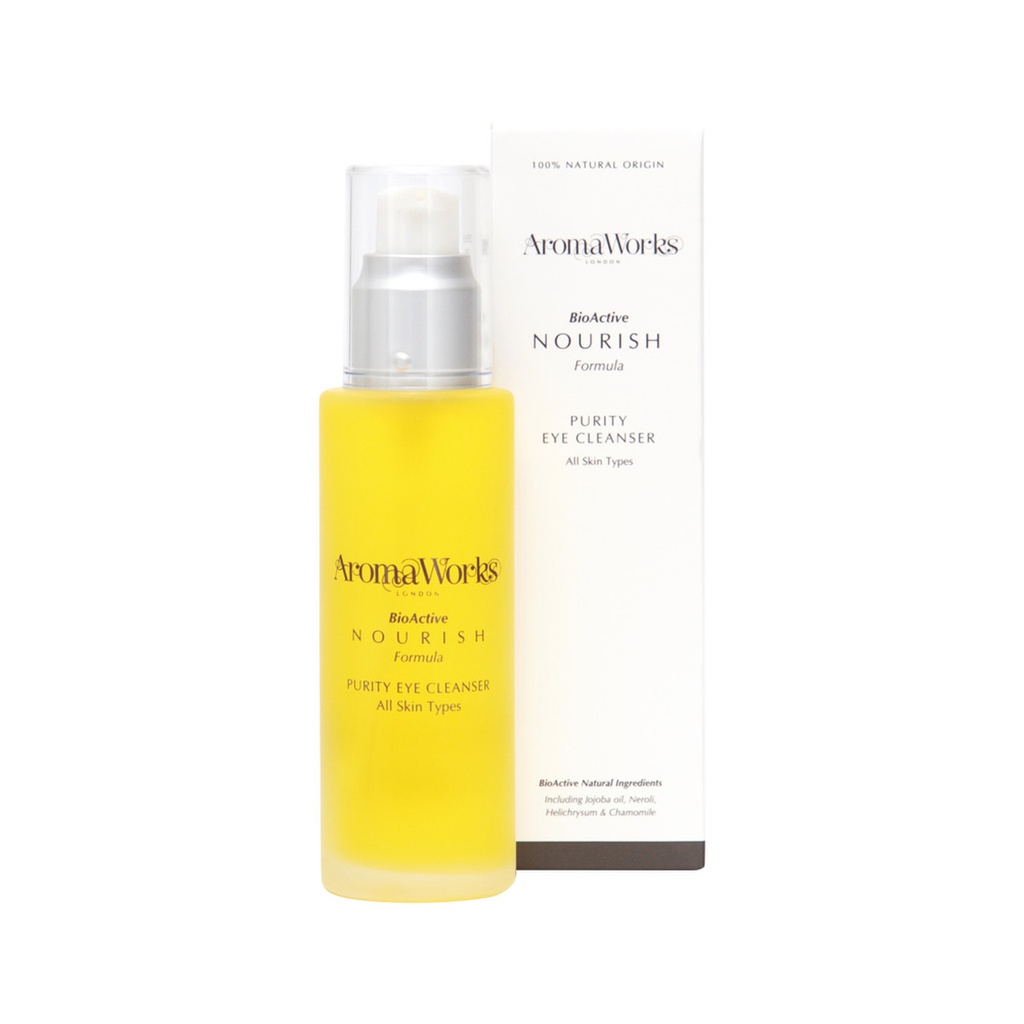 AROMAWORKS | Purity Eye Cleanser Bioactive Nourish Formula 60ml