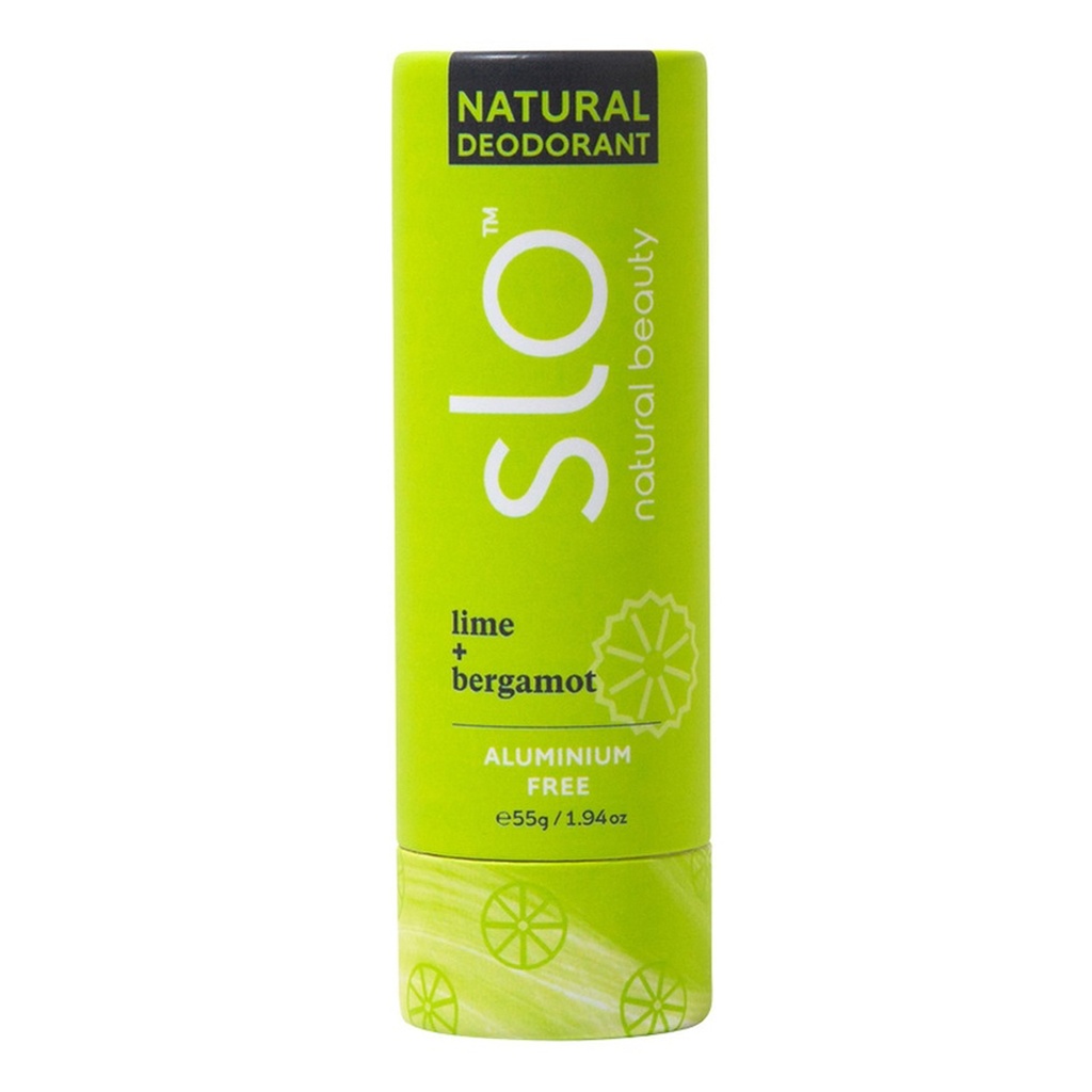 SLO NATURAL BEAUTY | 天然莱姆+佛手柑止汗棒 55g