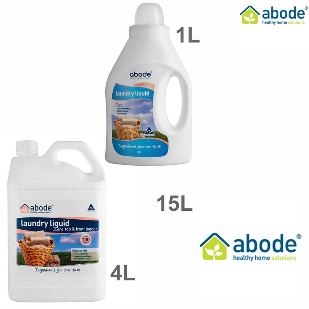 ABODE | Laundry Liquid (Front & Top Loader) Zero