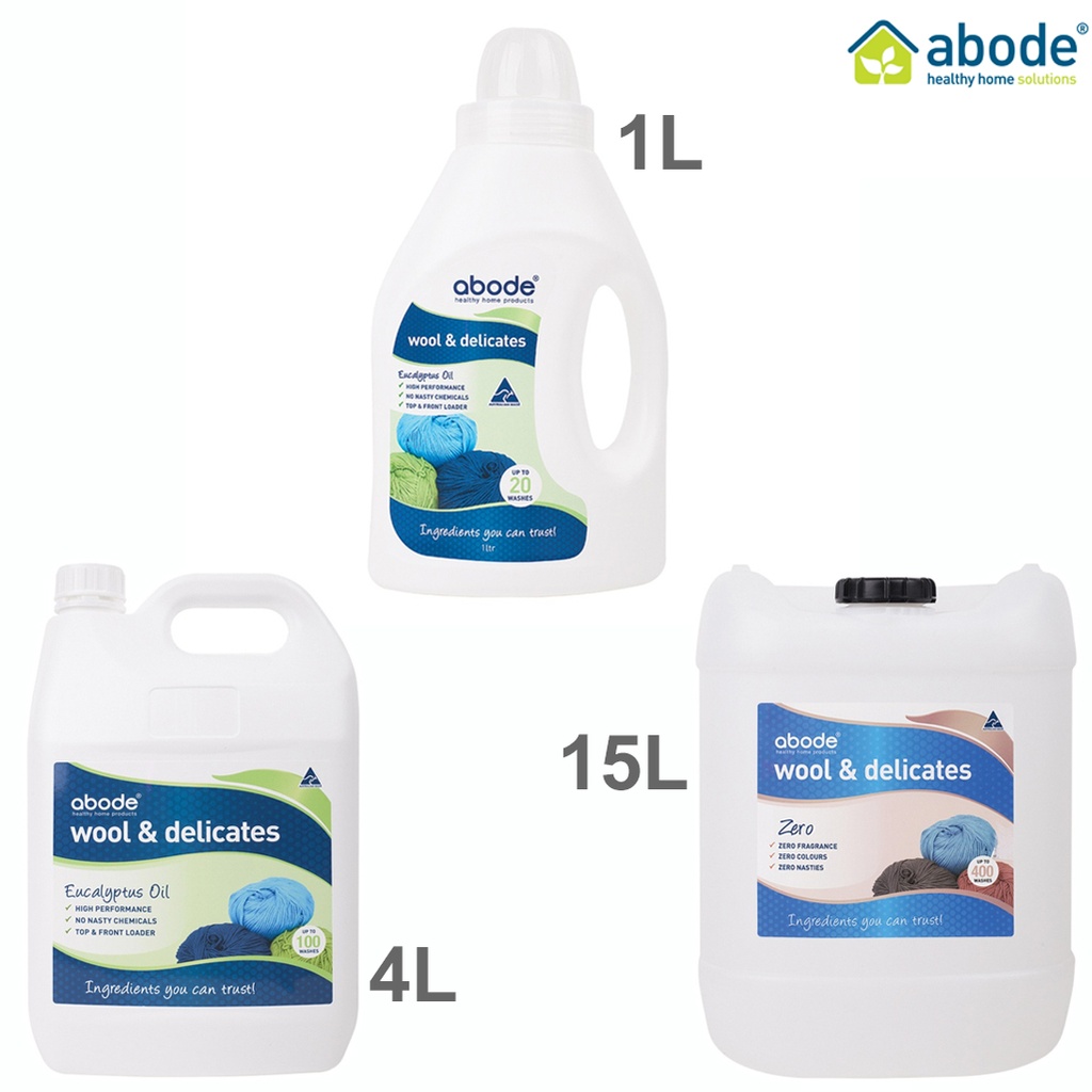 ABODE | Wool & Delicates (Front & Top Loader) Eucalyptus