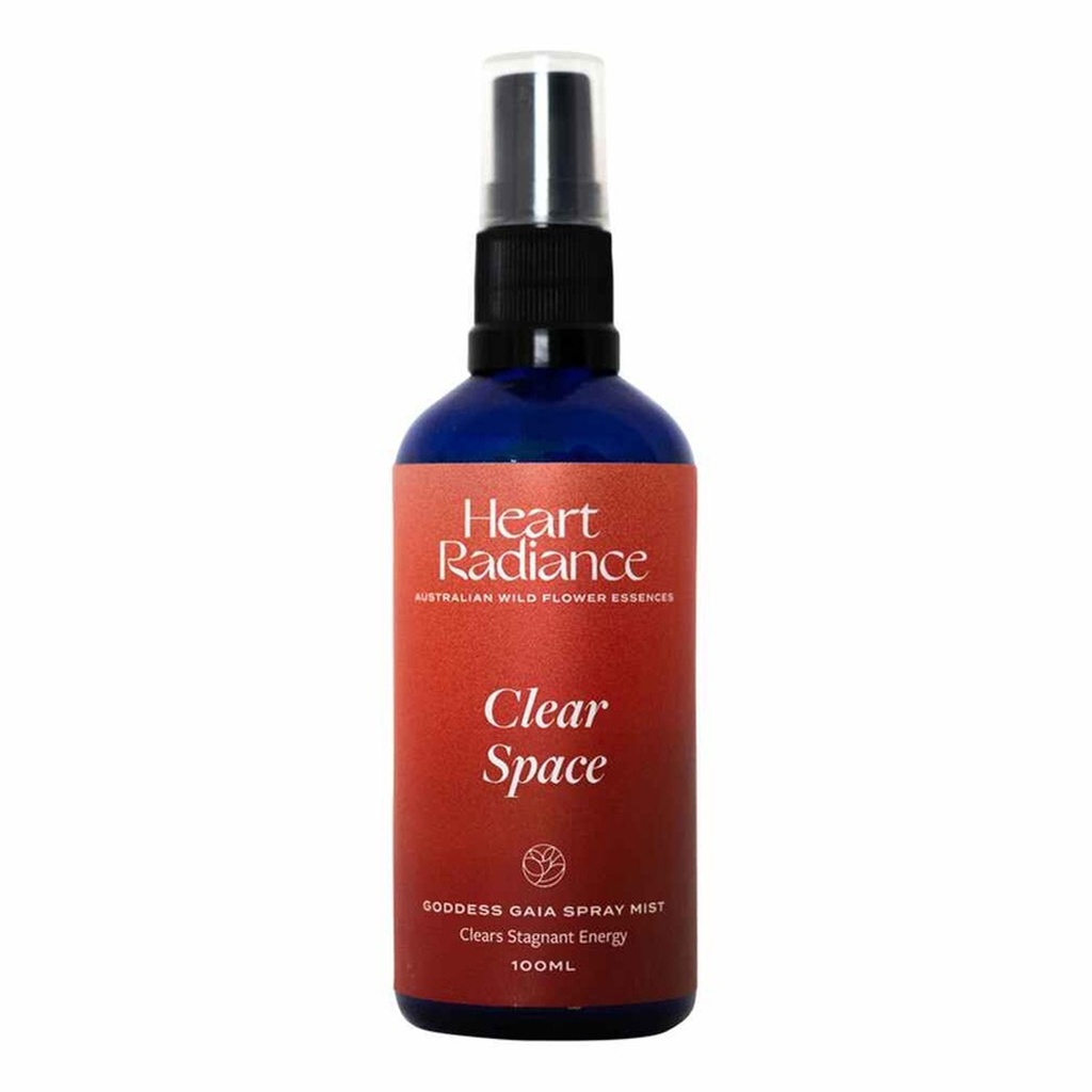 HEART RADIANCE | (Australian Wild Flower Essences) Clear Space Spray Mist 100ml