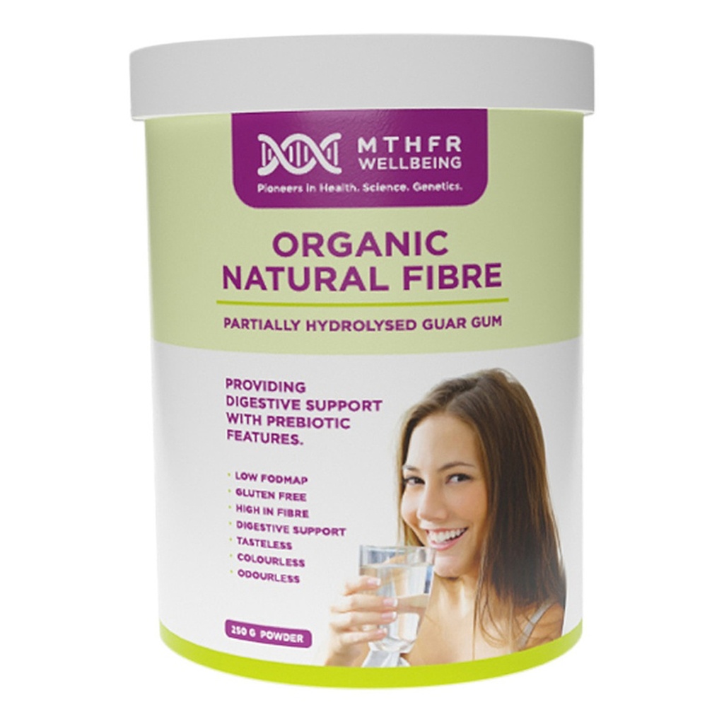 MTHFR WELLBEING | Organic Natural Fibre (Partially Hydrolysed Guar Gum) 250g