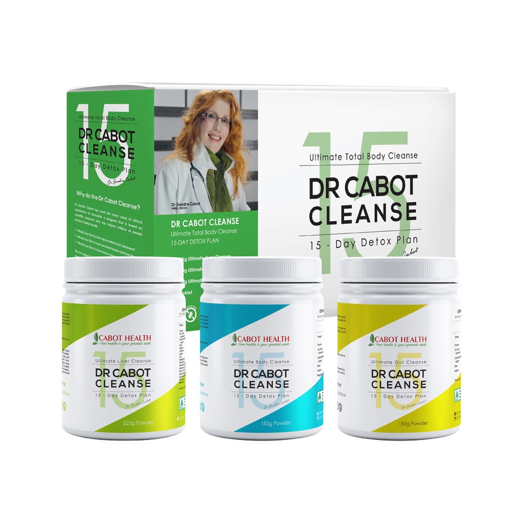 CABOT HEALTH | Dr Cabot Cleanse 15 Day Detox Pack
