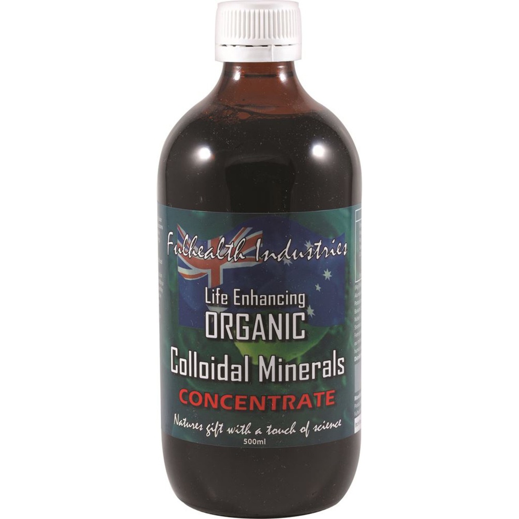 FULHEALTH INDUSTRIES | 生命增強有機膠體礦物濃縮液，500ml